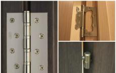 Options for installing hinges on interior doors