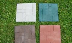 Features of the choice of polymer paving slabs