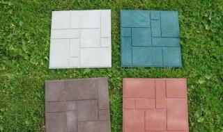Features of choosing polymer paving slabs