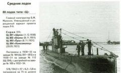 Submarines type