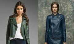 Biker jacket: time goes by, but she remains