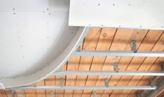 Two-level plasterboard ceiling: instructions for self-installation Do-it-yourself two-level plasterboard ceiling frame