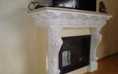 Decorative fireplaces: materials for DIY construction How to make a fireplace for decoration